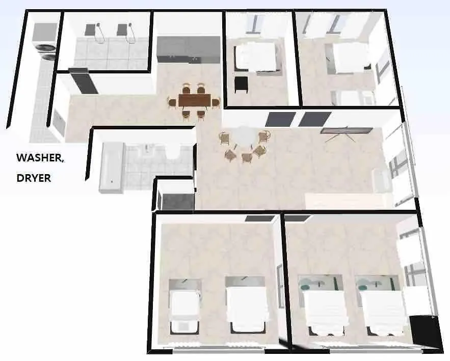4Br Designer House In Hongdae Apartment Seoul